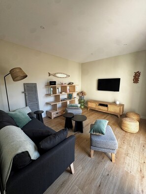 TV, books - Ty Glaz Maison Bord de mer 3* (Seaside house) (Roscoff)