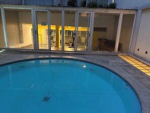 Pool - Cozy 1-bedroom apartment in charming Buenos Aires with AC and gym (Buenos Aires)