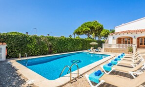 Pool - Villa in Cala Blanca With Private Pool (Ciutadella de Menorca)