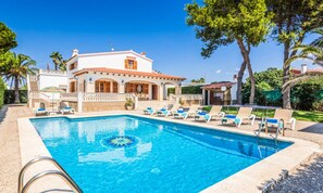 Pool - Villa in Cala Blanca With Private Pool (Ciutadella de Menorca)