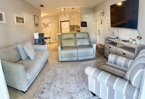 TV - D3 Ocean Walk downstairs.  Nice pools, great community easy walk to restaurants. (St. Simons Island)