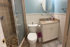 Hair dryer, towels