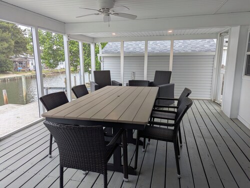 Incredible 3-bedroom house WITH BOAT DOCK on Rehoboth Bay