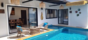 Pool - Luxury Private Pool Villa for 10 Guests – 8 Mins to Ao Nang Beach" (Ao Nang)