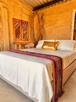 Deluxe Double Room, Beach View | Desk, laptop workspace, free WiFi