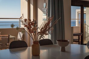 Dining - Overview Chania - sea view sunset spacious comfort 6 guests (Chania)