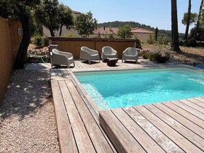 Pool - In a quiet and natural setting, a beautiful and comfortable home between Luberon and Ventoux (Le Beaucet)