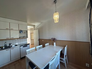 Apartment, 2 Bedrooms, Balcony, City View | Dining room - Spacious 2 Bedroom 75 sqm Kannelmäki (Helsinki)