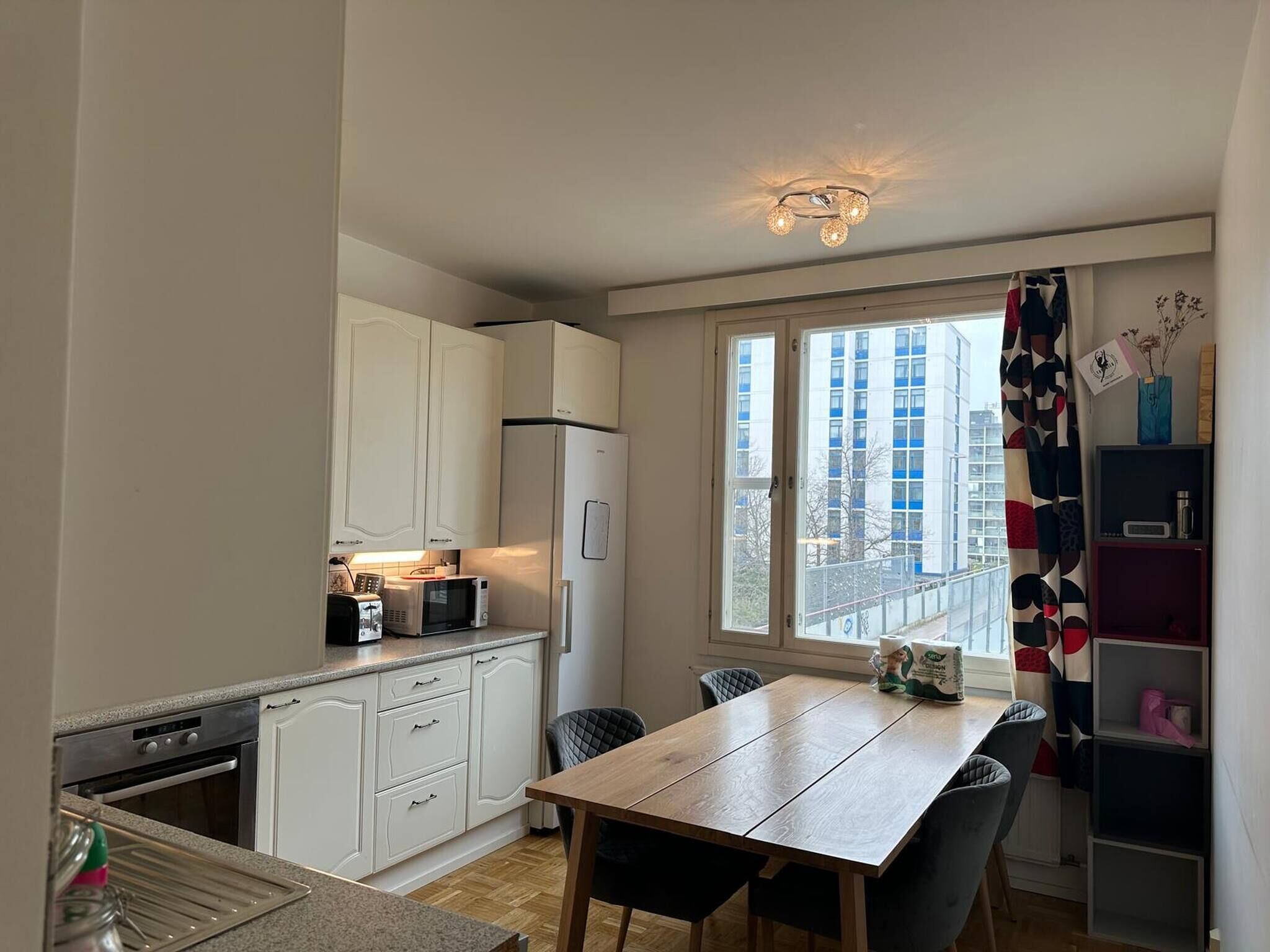 Apartment, 2 Bedrooms, Accessible, Balcony | Dining room