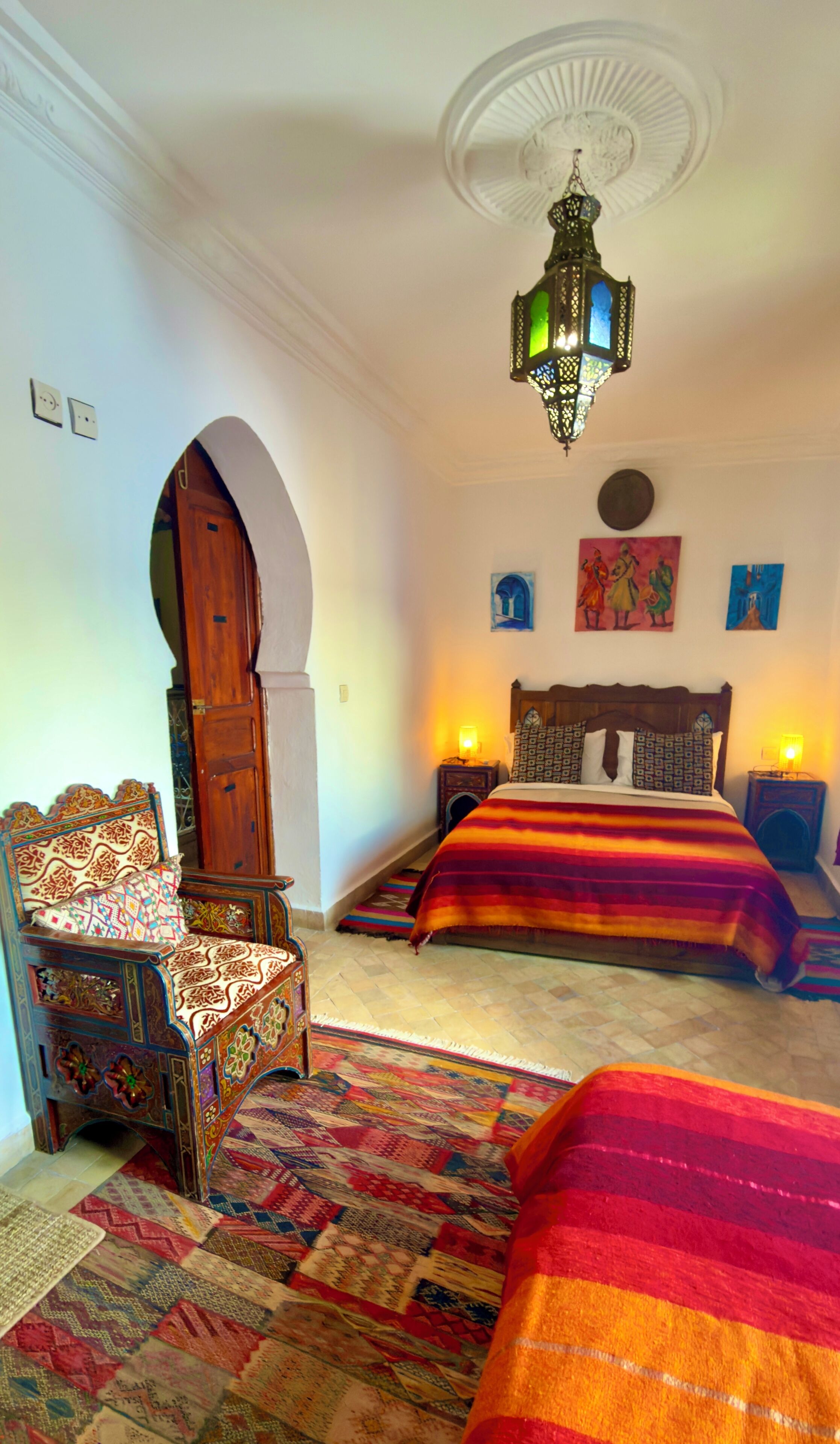 Deluxe Double or Twin Room, City View | Blackout drapes, iron/ironing board, WiFi (free), bed sheets