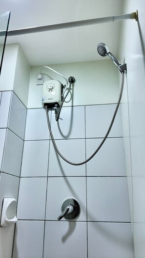Hair dryer, towels, soap, toilet paper - Stunning CCLEX Views from This High-Floor 1-Bedroom (Cebu City)
