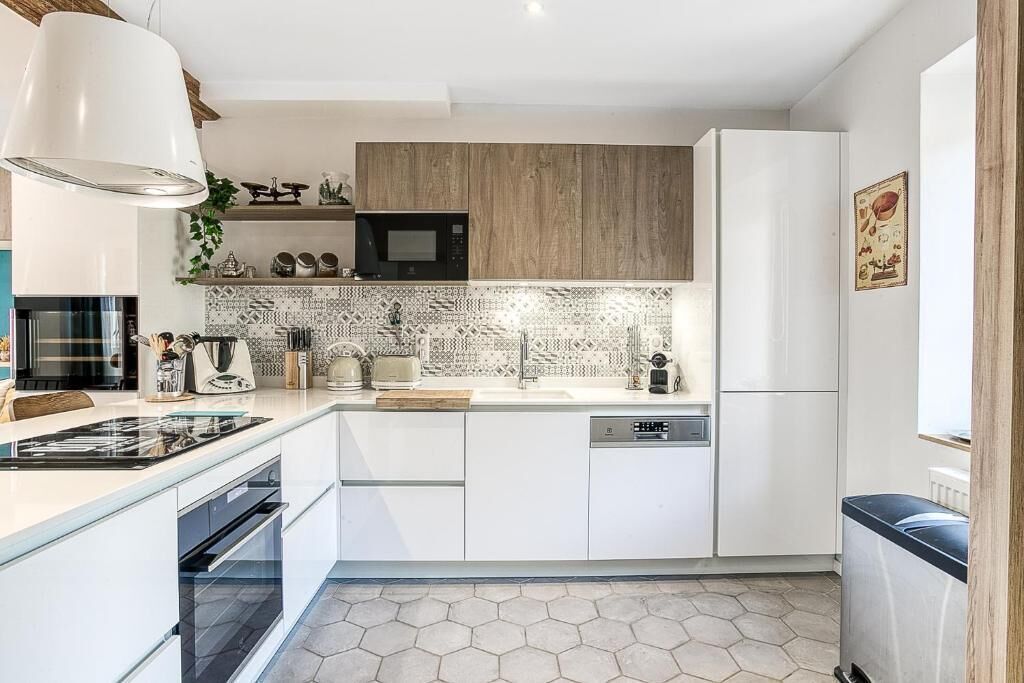 Appartement Deluxe, salle de bains privée | Cuisine privée