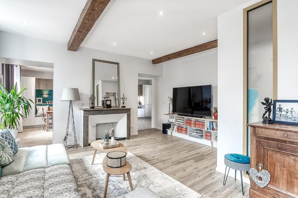 Leilighet – deluxe, privat bad | Oppholdsområde