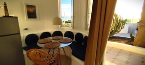 Dining - Villa aro Studio 1 - SEA VIEW - 1 MIN. TO THE BEACH - GARDEN - 55M² - TOP LOCATION (Costa Calma)