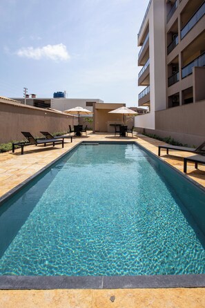 Pool - Stylish apartment ocean view (Caucaia)