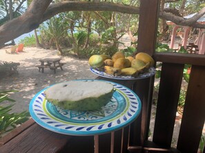 開放式客房, 簡易廚房, 海灘景觀 | 住宿一隅