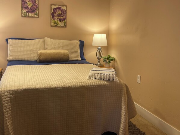 Classic Double Room | Premium bedding, memory foam beds, individually decorated - This Old Frat House (Missoula)