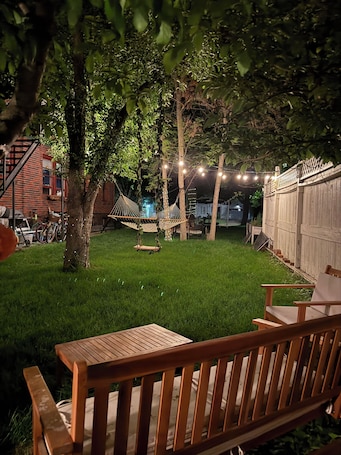BBQ/picnic Area. This Old Frat House