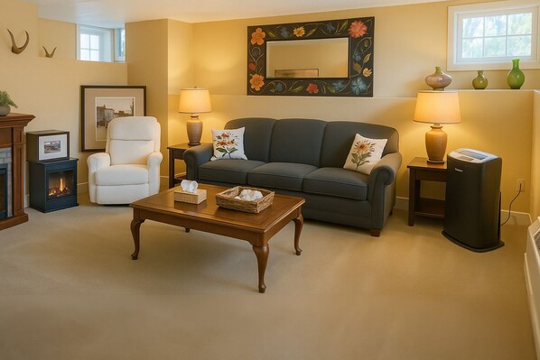 Living room - This Old Frat House (Missoula)