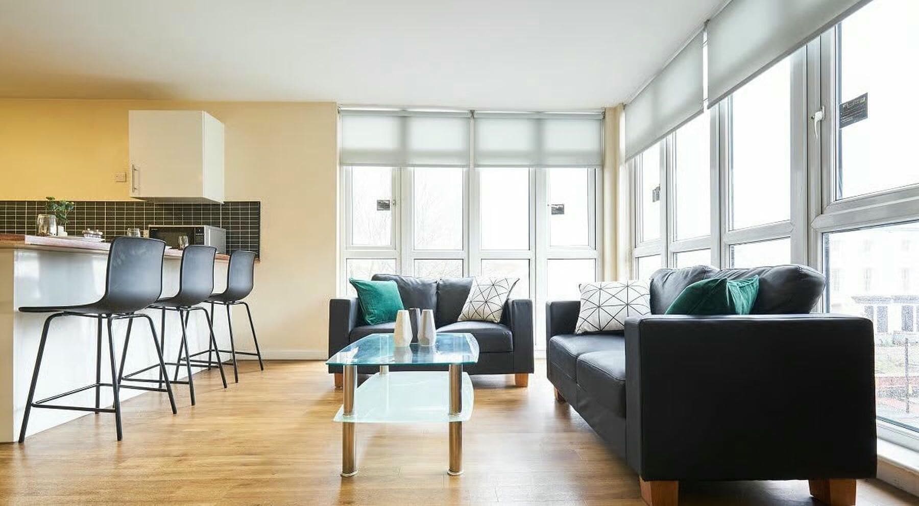 Single Room, Non Smoking | Living area