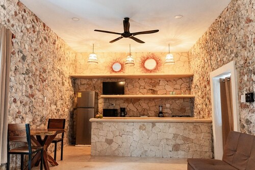 Villa Carulio-Rustic villa in Ebtun with swimming pool, nature and close to cenotes