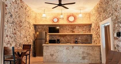 Villa Carulio-Rustic villa in Ebtun with swimming pool, nature and close to cenotes