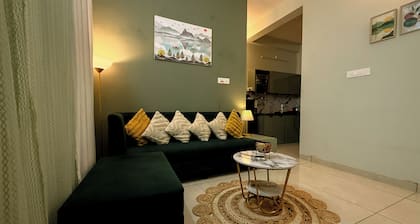 Cozy 1-bedroom apartment in charming Indore with AC