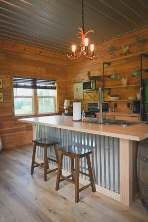 Microwave, oven, stovetop