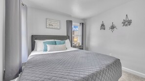 2 Schlafzimmer, Schreibtisch, kostenloses WLAN, Bettwäsche