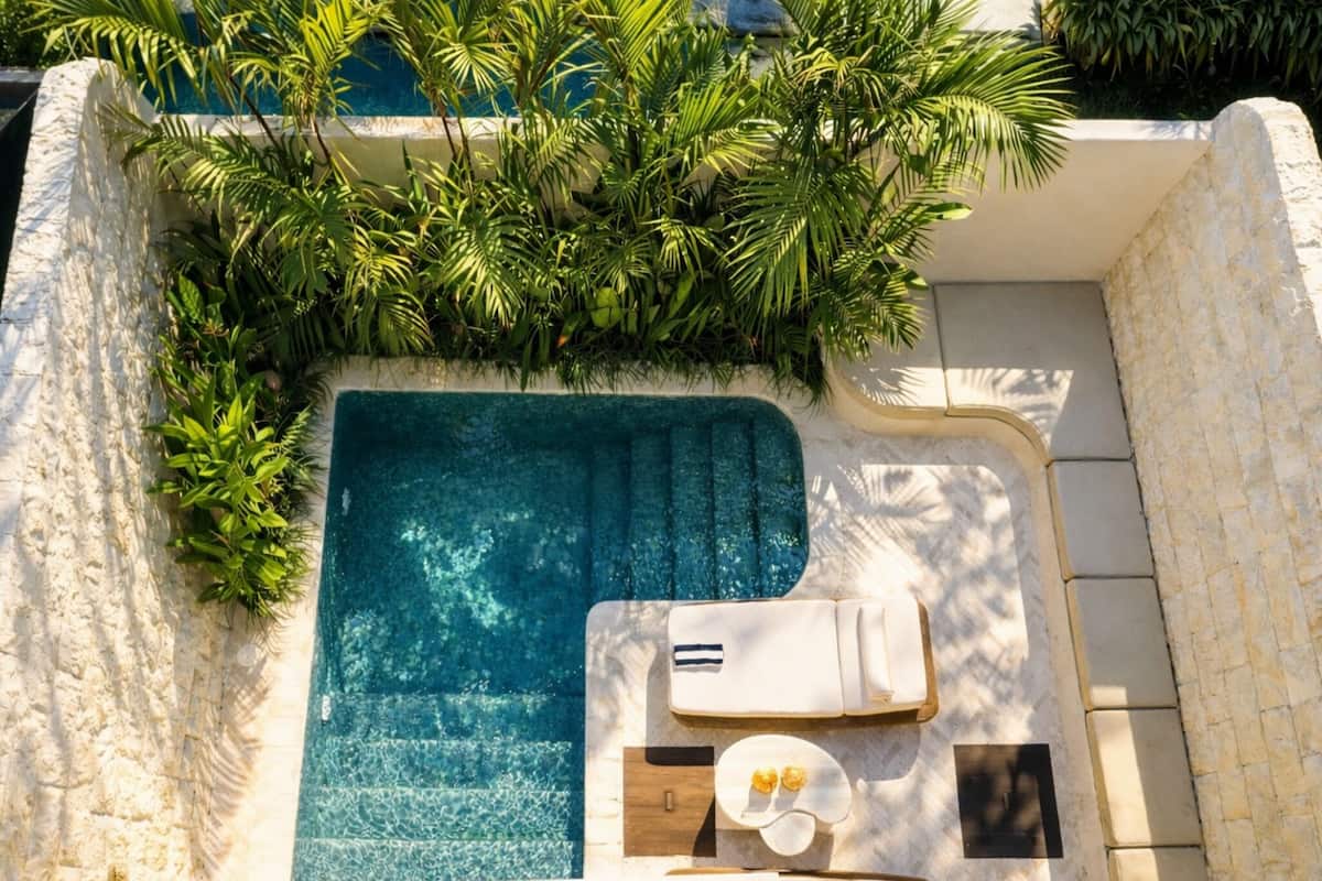 3BR Pool Villa + 1W Airport (4) | Draps italiens Frette, literie de qualité supérieure