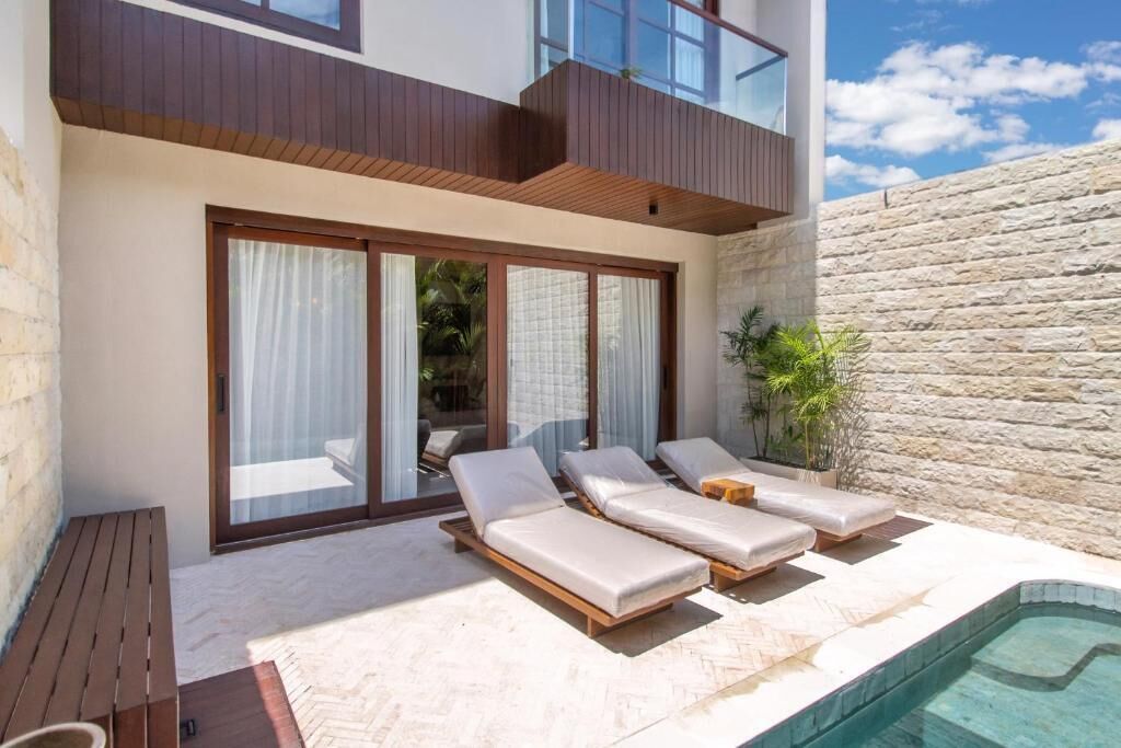 Villa Luxe, balcon, vue ville | Piscine | Piscine extérieure
