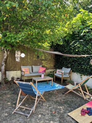 Terrace/patio - House with garden, near Nantes, close to the Atlantic coast (Sainte-Luce-sur-Loire)