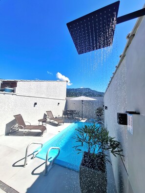 Outdoor pool - Modern House - Private Pool and BBQ (Paraty)