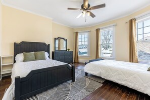 4 habitaciones, wifi gratis y ropa de cama 