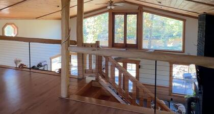 Riverfront Escape on the Black River w/ Iconic Grain Bin Bar