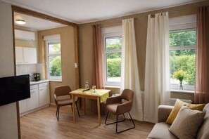 Living area - Your idyllic guest house on the Hexenstieg in the Bode Valley (Thale)