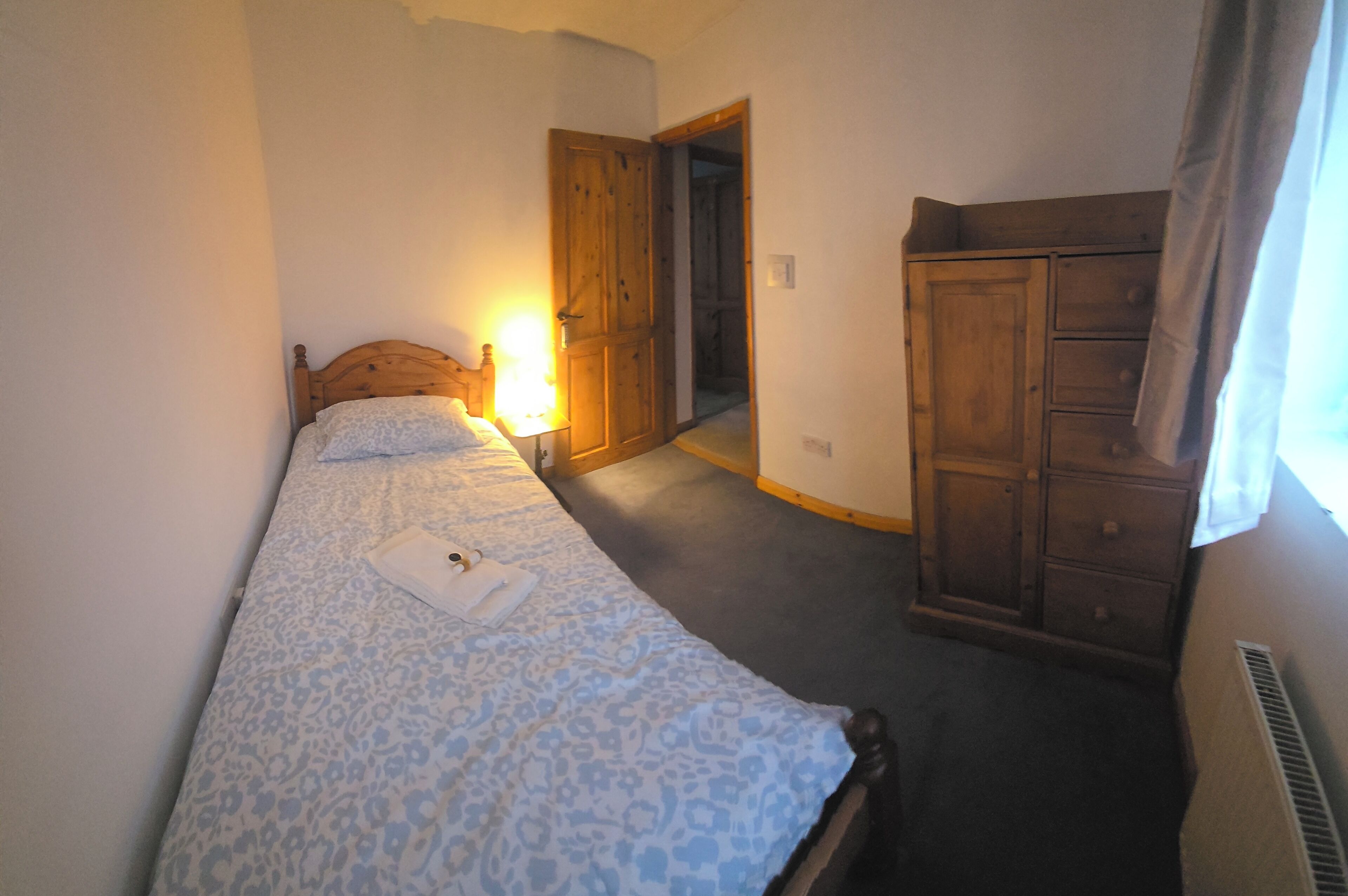 3 bedrooms, iron/ironing board, travel cot, WiFi