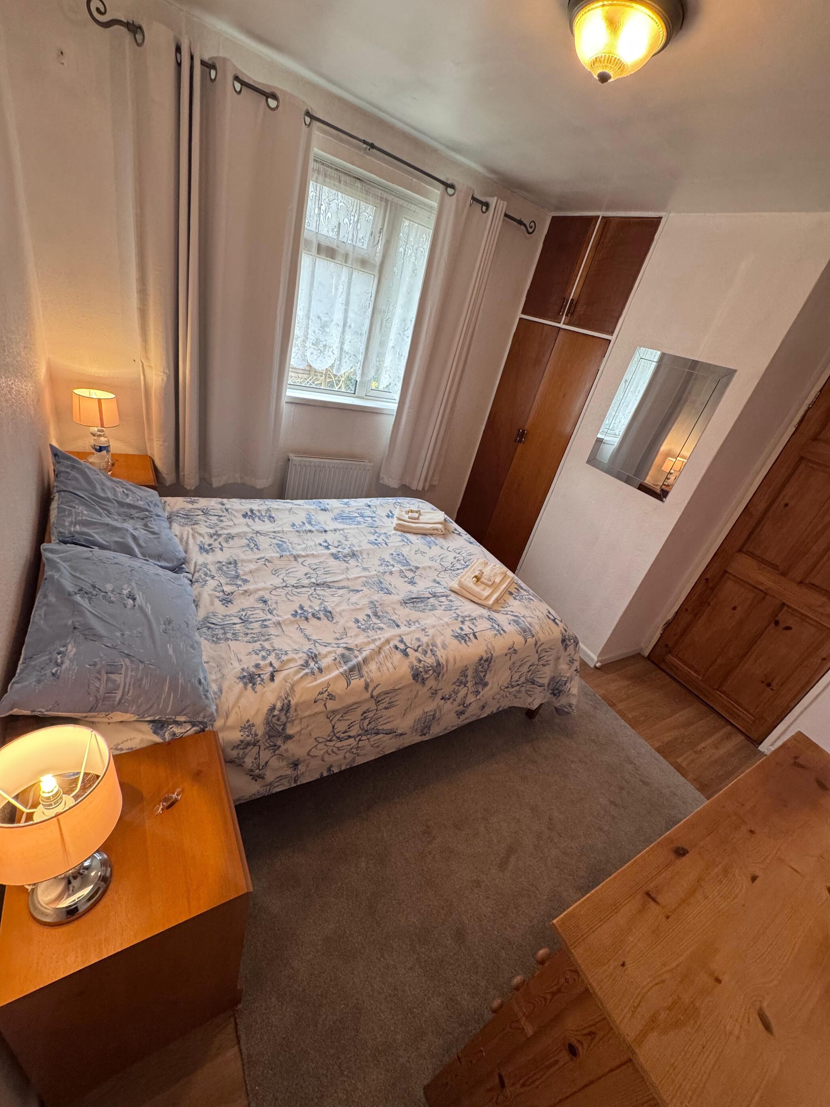 3 bedrooms, iron/ironing board, travel cot, WiFi