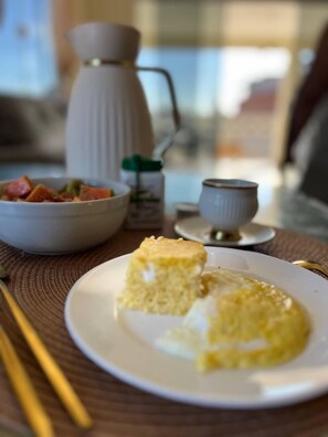 Desayuno a la carta incluido todos los días