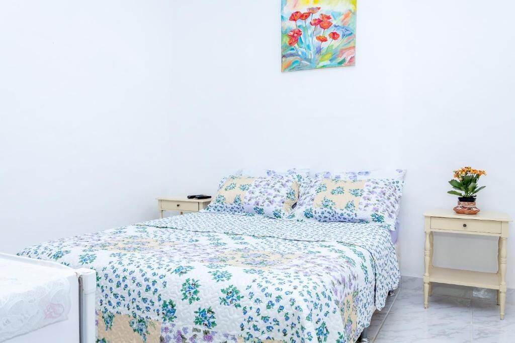 Dobbeltrom, hageutsikt | Strykejern/-brett og wi-fi (inkludert)