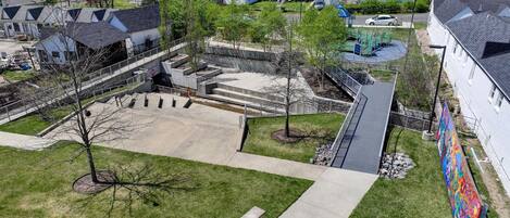 المنطقة المحيطة بالمنشأة