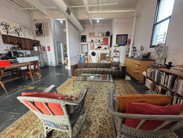 Smart TV, books, music library