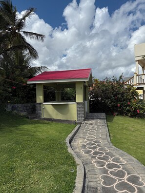 Overnattingsstedets uteområder