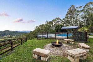Terrace/patio - The Farm on Razorback Ridge and Tiny Home (Montville)