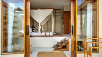 Premier Double Room, Pool View | In-room safe, iron/ironing board, free WiFi