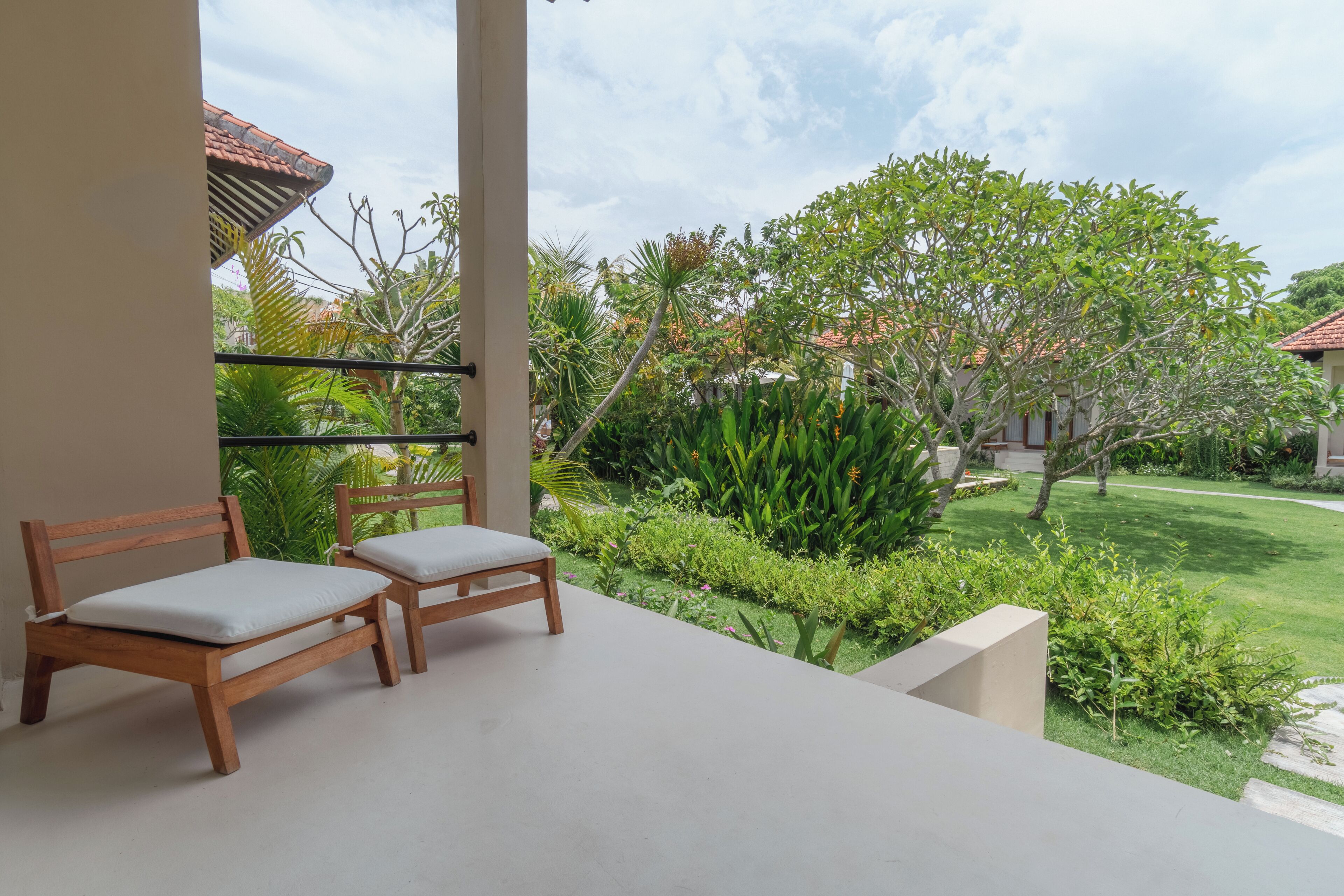 Deluxe Double Room, Balcony, Pool View | Terrace/patio