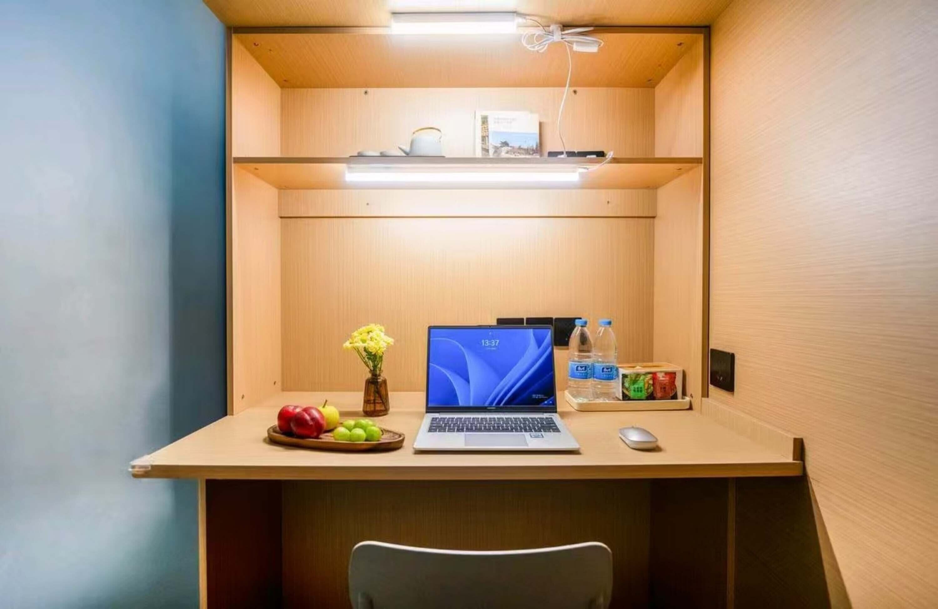 Blackout curtains, free WiFi, bed sheets