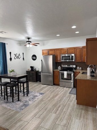 Private kitchen. The Cozy Townhome