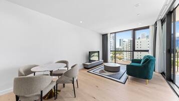 Appartement Standard, balcon | Coin séjour