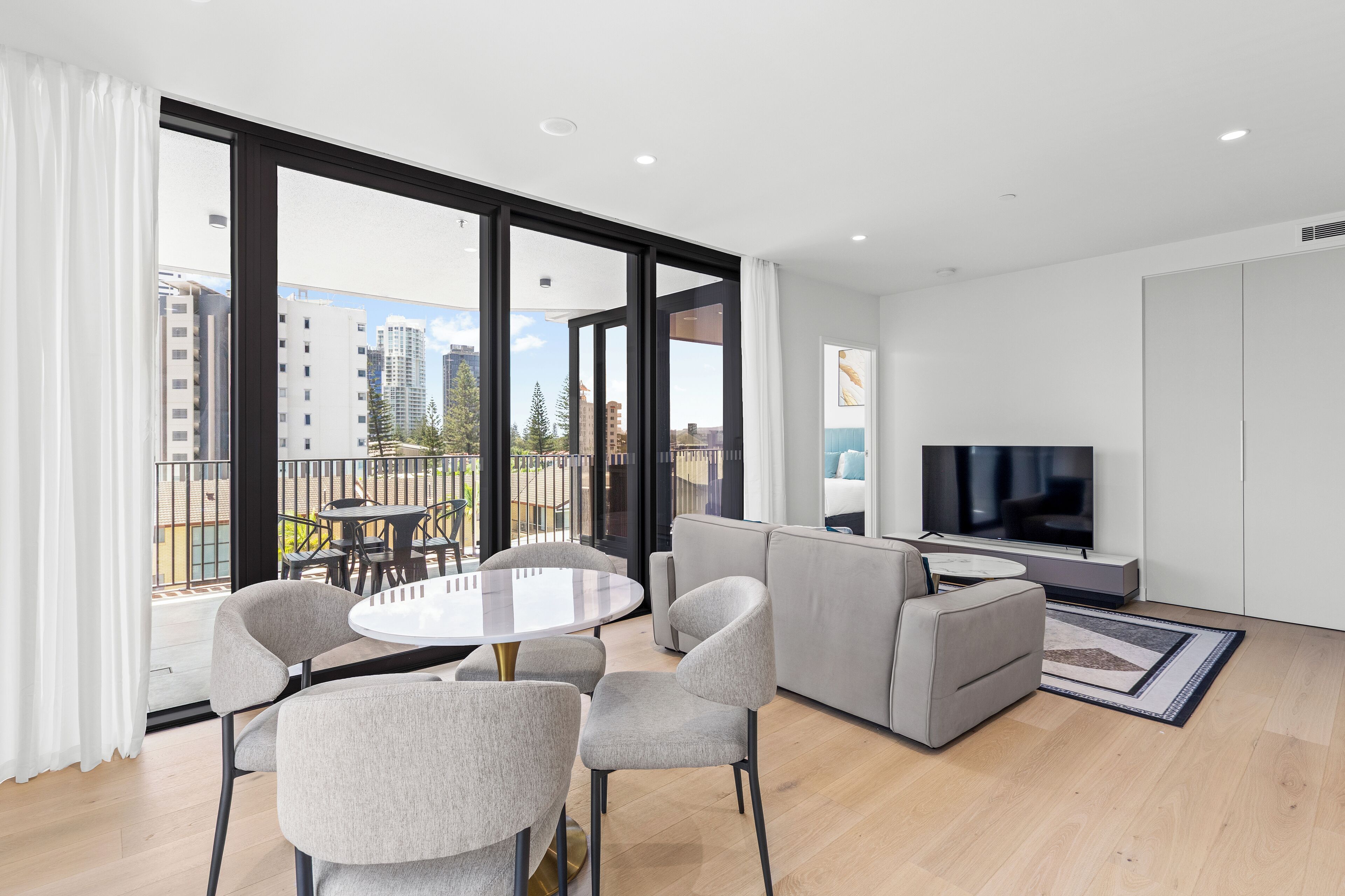 Two Bedroom Two Bathroom Apartment | Living area